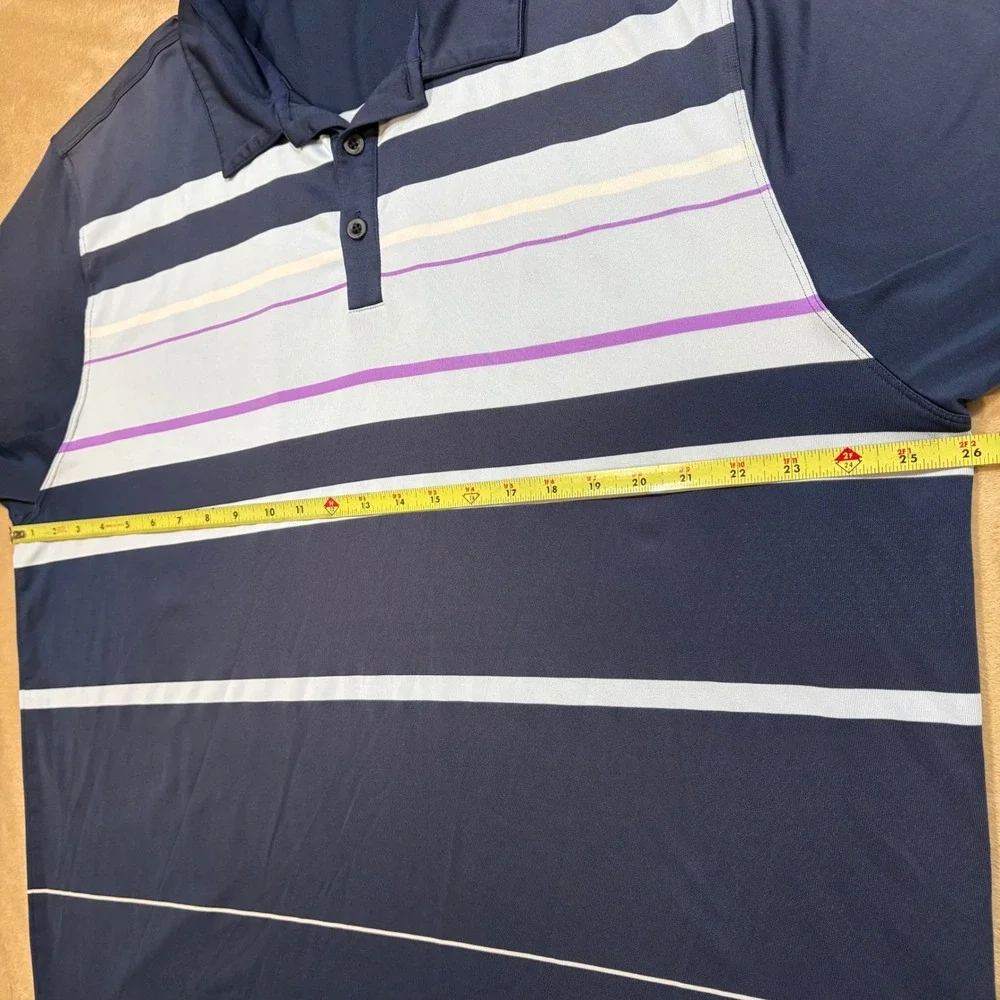 Nike Golf Dri-FIT Golf Polo - Blue/Purple - XXL‎